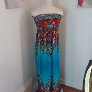 Beautiful Tube Top Maxi dress